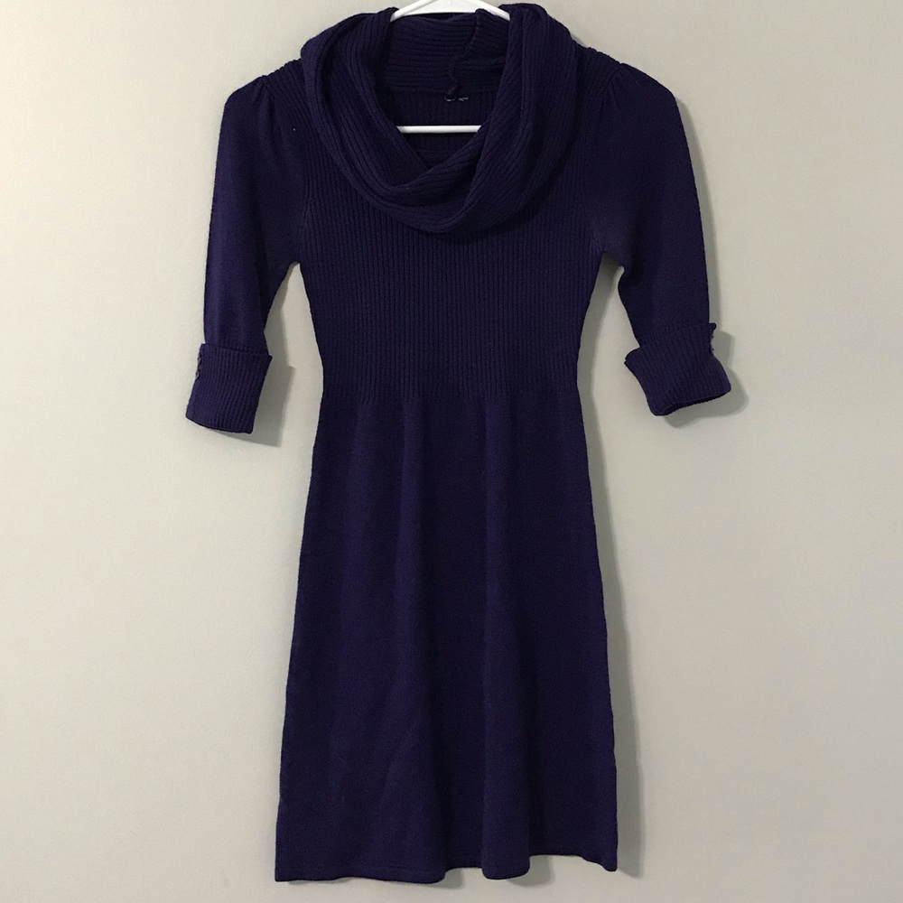 Violet Scoop Neck Sweater